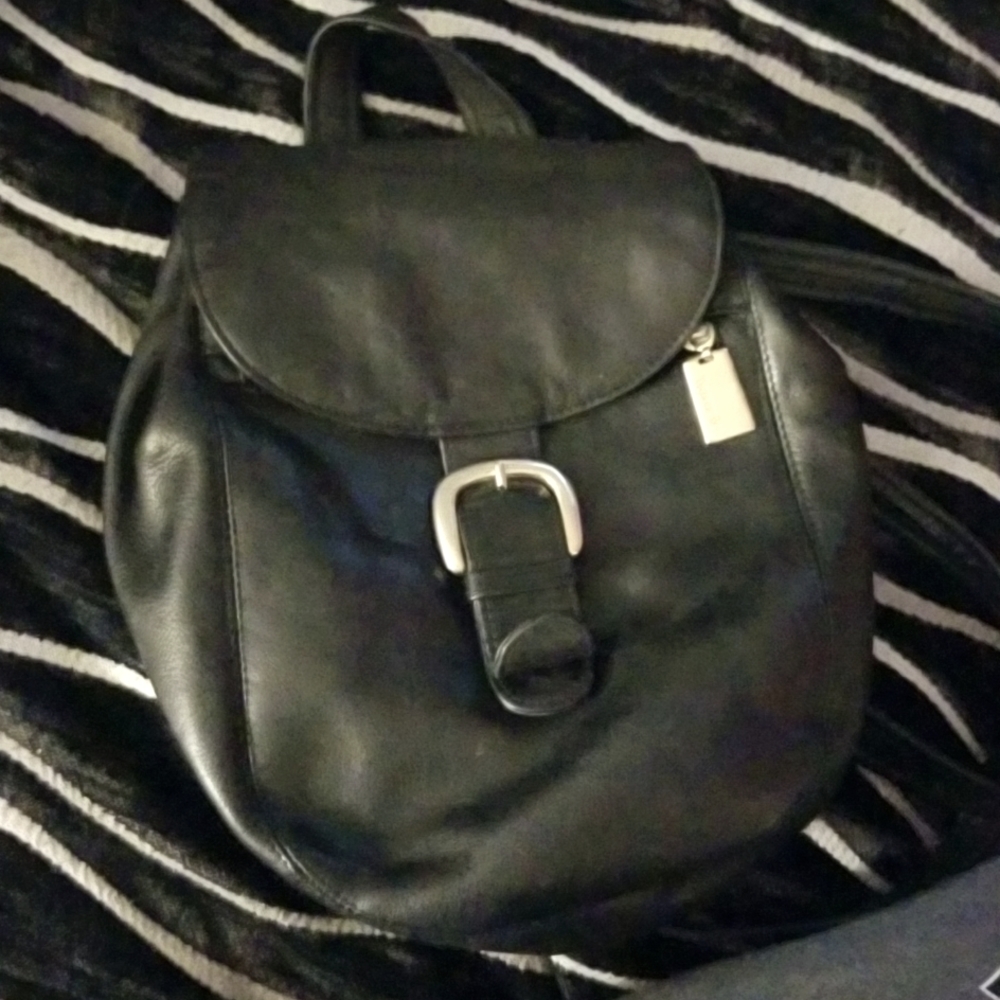 Tignanello leather backpack